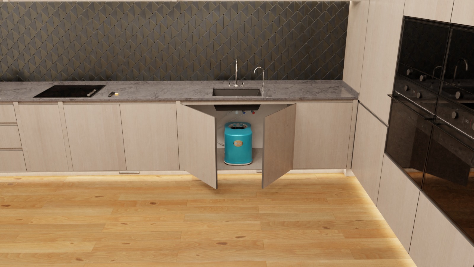 GAIA AQUA Trinkwasser Filter System Einbau